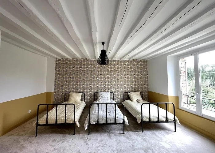 Le Presbytere, Familiale Semesterbostad La Poterie-au-Perche